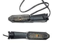 XYSZQJZYP Motorcycle Stop Tail Light 2Pcs Motorcycle LED Front Turn Lights For 650 900 1000SX Rear Signal Lamp Approved Signals