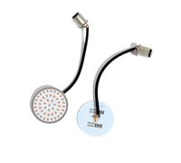 XYSZQJZYP Motorcycle Stop Tail Light For Touring For Electra Glide For Road King For Sportster Motorcycle Bulb 1157 Front LED Turn Signal Light Rear Blinker Lamp