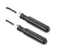 XYSZQJZYP Motorcycle Stop Tail Light Motorcycle Led Turn Signals, Flashing Rear Tail Brake Dual Color Flasher Light Brightness Indicators DRL Lamp