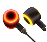 XYSZQJZYP Turn Light Indicator 12V ABS Plastic + Acrylic Turn Signal Light Motorcycles Daytime Running Lights Motorbike Turn Signal Lights