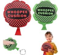 XYTAHDM Pack of 2 Fart Cushion Pups Retro Fart Gag Joke Item Party Funny Fart Prank Joke Item Party (2 Sizes)