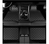 xytdatc 4pcs Leather Car Floor Mats for Opel/Vauxhall Mokka A 2012 2013 2014 2015-2019, All Weather Waterproof Nonslip Carpet Liners Auto Interior Protection Accessories,A Black