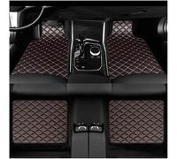 xytdatc 4pcs Leather Car Floor Mats for VW Passat CC 2008 2009 2010 2011 2012-2016, All Weather Waterproof Nonslip Carpet Liners Auto Interior Protection Accessories,C Black Red