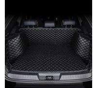xytdatc Car Leather Trunk Mat for Jaguar F-Pace P400e PHEV AWD 2020 2021 2022, Leather Boot Liner Mat Waterproof Full Cover Rear Trunk Floor Mat Protector Accessories,B Black