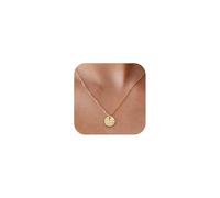 XYTDM Cross Necklace for Women Dainty 14K Gold Silver Plated Cross Pendant Necklace Everyday Simple Cross Charm Choker Minimalist Religious Jewelry Cute Trendy Gifts (GD-hammered cross+cable chain)