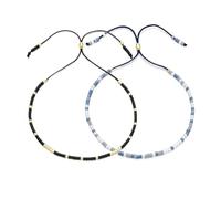XYTDM I'd Help You Bury The Body Morse Code Bracelet, Adjustable Inspirational Morse Code Bracelets,Hidden Message Beaded Bracelet,Friendship Bracelet, for Women Gifts (K-2PCS)