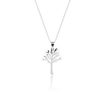 XYTDM Leafless Tree Necklace - Silver Nature Tree Pendant Choker