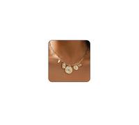 XYTDM womens gold pendant necklace beach shell necklace starfish shell necklace womens beach jewelry chunky pendant shell surfer beach necklace (Style 4)
