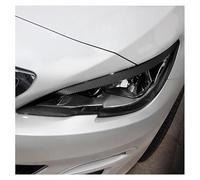XYTUAT Car Headlight Eyebrows, For Peugeot 308 2012-2015, Car Headlight Eyelid Eyebrow Front Head Light Cover Brow Headlamp Sticker Trim