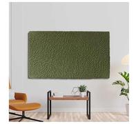 XYUERU Indoor Outdoor Wall Mounted TV Cover,Waterproof And Sunscreen Display Protective Cover,High Elastic Fabric All-Inclusive Tv Protective Film Home Decor Universal Cover(Green,48in)