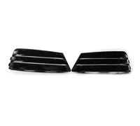 XYUOIS Automobile Fog Grille Compatible With A4 B9 2016 2017 8WD807681 1 Pair Left And Right Fog Lamp Grille Car Front Bumper Fog Light Grille Cover With Chrome Panel