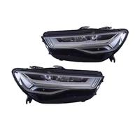 XYUOIS Car Front Headlight Assembly Compatible With A6 C7 2012 2013 2014 2015 Headlights DRL Turn Signal Lamp High Beam Angel Eye Projector Lens Front Bumper Headlamp