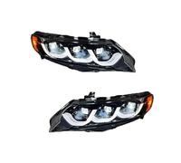 XYUOIS Car Front Headlight Assembly Compatible With Civic 8th 2006 2007 2008 2009 2010 2011 Headlight Projector Front Bumper Head Lamp Daytime Running Light Accessories