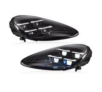 XYUOIS Car Front Headlight Assembly Compatible With Porsche For Cayenne 2018 2019 2020 2021 2022 2023 2024 Headlamp Assembly Projector Lens Accessories Car Xenon Lamp(No AFS)