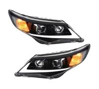 XYUOIS Car Front Headlight Assembly Compatible With Toyota For Camry 2012 2013 2014 Daytime Running Light Automotive Headlight Assembly Driving Light Headlamp Signal Lamp