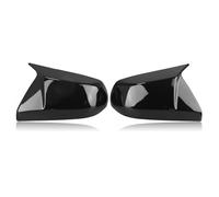 XYUOIS Rear View Wing Cap Compatible With Cadillac For ATS For CT4 Door For Wing Mirror Cover Car Rearview Mirror Cover Car Mirror Covers Caps Door Mirror Covers Caps(Black)