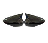 XYUOIS Rear View Wing Cap Compatible With For Fiesta MK7 2008-2017 Car Mirror Covers Caps Door Mirror Covers Caps Rear View Cap Side Rearview Mirror Shells(Black)