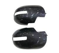 XYUOIS Rear View Wing Cap Compatible With Mitsubishi For Outlander 2013-2021 Car Mirror Covers Caps Door Mirror Covers Caps Rear View Cap Side Rearview Mirror Shells