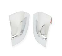 XYUOIS Rear View Wing Cap Compatible With Tesla For Model S 2017 2018 2019 Door Mirror Covers Cap Rear View Cap Side Rearview Mirror Shells Rearview Side Mirror Cover(Chrome)