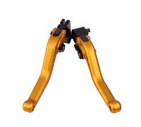 XYVRTK for Honda XRV750 Africa Twin 1990-2003 XL700V XL650V Transalp 2008-2013 XL600V 1987-1999 Motorcycle Brake Clutch Levers Short XRV 750 XL 700 650 600 V (Short Gold)