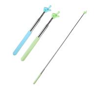 Xyvvol 2PCS Finger Pointer Stick,Teacher Must Haves Extendable Stick for Presentation Whiteboard Blckboard Classroom,School Supplies for Teachers