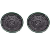 XYWHPGV 0.25 W 16 Ohm DIY Magnetic Speaker 40mm Round-Shape Replacement Loudspeaker Green 2pcs(70948 e2252 f972e bf48a 65d9e c84a4