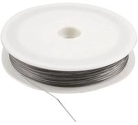 XYWHPGV 0.45mm Diameter 20m Long Gray Steel String Fishing Line Spool(a2354 9f580 58346 aedc2 a6fdf c170b