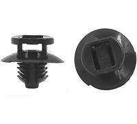 XYWHPGV 100 Pcs Black 8mm Hole Dia Plastic Push in Type Fastener Rivets Retainer(3e078 da551 0b5a5 aab77 345fa 83b6c