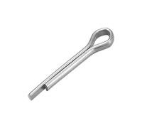 XYWHPGV 2.5mm x 16mm Zinc-Plating Steel Spring Cotter Clip Pin R Shape Hardware Fastener Clip Key 100 Pcs(1e380 32316 5edbb 94ae1 49b63 5fb6b