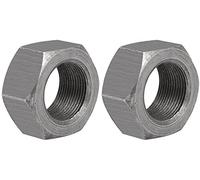 XYWHPGV 2pcs M30 x 1.5mm Pitch Metric Fine Thread Carbon Steel Left Hand Hex Nuts(7b69c 632c2 14491 98371 90a9b caff2
