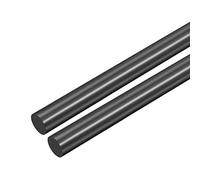 XYWHPGV 2pcs Plastic Round Rod 1/2 inch Dia 20 inch Length Black (POM) Polyoxymethylene Rods Engineering Plastic Round Bars(12.5mm)(ada8d af967 10edc 3f12f 58031 c0287