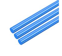 XYWHPGV 3pcs Plastic Round Rod 1/4 inch Dia 20 inch Length Blue (POM) Polyoxymethylene Rods Engineering Plastic Round Bars(6.5mm)(43504 1d559 d1eaf f6cdd 25d2b cdece