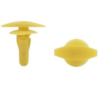 XYWHPGV 40pcs Yellow Plastic Rivets Car Bumper Trim Fastener Clips 6mm x 7mm x 11.5mm(27bf9 71f70 b7f53 9ae3a 58524 f4e61