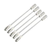 XYWHPGV 5PCS 117mm/4.61inch Flexible Fish Tape Replacement Leader Wire Cable Puller with Roller for 4mm Fish Tape Wire Puller(73153 e8f3e f0fae ea45d 2b664 346bb