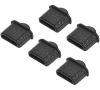 XYWHPGV 5pcs Micro HDMI Silicone Protectors Male Port Anti Debris Cap Cover Black(475bc 30466 9e8ba 90c9a 5dc09 0c384
