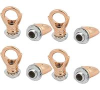 XYWHPGV 8pcs M10 Thread Chandelier Hook Lamp Hanger Loop Ring 13mm Inner Dia Light Golden(fb9eb 1d18e ce7a1 09086 b6c8c ceda1