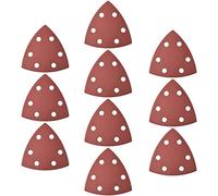 XYWHPGV Detail Sander Sandpaper, Triangular Sanding Paper, Hook and Loop Sanding Pads, Triangle Oscillating Multi Tool, 2000 Grits 6 Holes, 10pcs(c8b21 90f88 e85a7 3ae3f 5a90b 67d5f