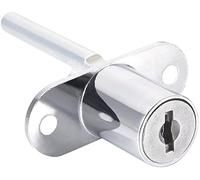 XYWHPGV Drawer Desk Wardrobe Cabinet Plunger Lock, 5/8" Cylinder Diameter 13/16" Cylinder Length, Zinc Alloy Alloy Finish, Keyed Different(c026e e2370 cc7b2 cef55 b5531 29dc8