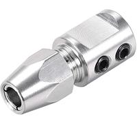 XYWHPGV Flex Collet Coupler for 5mm Motor Shaft and 4.76mm Flex Shaft Flexible Coupling RC Boat(de664 a5bfc 7a829 7d177 a532f 28e34