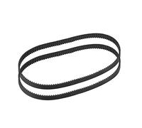 XYWHPGV GT2 Timing Belt 320mm Circumference 6mm Width Closed Fit Synchronous Pulley Wheel for 3D Printer 2pcs(f8014 d063d ec251 6b681 a9643 557af