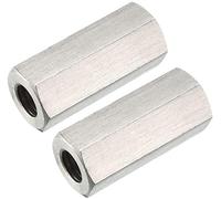 XYWHPGV M10 X 1.5-Pitch 40mm Length 304 Stainless Steel Metric Hex Coupling Nut, 2-Pcs(275b2 3ebdb 7ad5b 8f1be 8ca7d 9560d