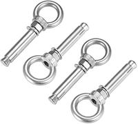 XYWHPGV M10 x 80 Expansion Eyebolt Eye Nut Screw with Ring 304 Stainless Steel Anchor Raw Bolts 4 Pcs(25fd6 ad4c8 2e78f 3c487 666fc 4a6eb