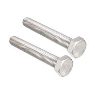 XYWHPGV M14 Hex Bolt M14-2 x 100mm UNC Hex Head Screw Bolts A2-70(304) Stainless Steel Fully Threaded Hex Tap Bolts 2pcs(0b25a acbad bf3b0 6b0bf b70cc 9bdf1