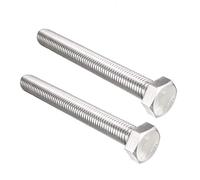 XYWHPGV M14 Hex Bolt M14-2 x 120mm UNC Hex Head Screw Bolts A2-70(304) Stainless Steel Fully Threaded Hex Tap Bolts 2pcs(60358 5420c 3f5d9 4b77d 197ba 328db