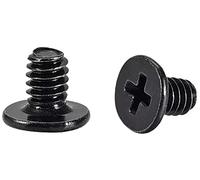 XYWHPGV M2x4mm Phillips Screw Fastener Black 3.8mm Dia Screw Head for Laptop PC TV Fan Audio Switch 200pcs(52f7d 38543 a8a77 bbdbb 4279d 16a54