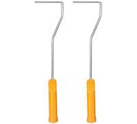 XYWHPGV Paint Roller Frame 4 Inch Plastic Handle 320mm Long for Wall Painting 2pcs(00545 f3066 e87c6 aafa5 e981c 71586