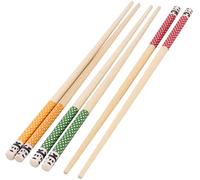 XYWHPGV Panda Print Kitchen Noodles Dinner Chopsticks 24cm Length 3 Pairs Assorted Color(3f8fc 6ac57 6c436 f9273 dbbc9 7c09d