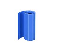 XYWHPGV PVC Heat Shrink Tube 125mm Flat Width Wrap for Dual Layer 18650 2 Meter Blue(df7c8 78b62 f05ef e6ab6 7fd14 9d78b