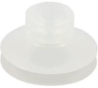 XYWHPGV Replacement Clear White Soft Silicone Miniature Vacuum Suction Cup 40mm x 23mm(82de4 3b3ae ab851 7b4f1 70a62 023d3