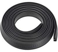 XYWHPGV Trim Seal with Top Bulb, EPDM Rubber Seal Channel Edge Protector Sheet, Fits 1-2mm Edge 2M/6.56Ft Length, 0.67inch Height(68200 52708 4424b 60047 46c6b f741b